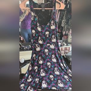 Midnight Hour skull dress